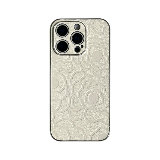 Electroplated Camellia iPhone Case