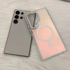 Metal Bezel Colorful Magnetic Samsung Case