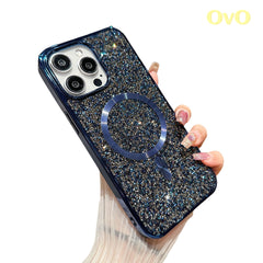 Flash Diamond Plating Magnetic iPhone Case