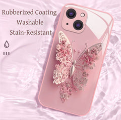 Mirror Flying Butterfly iPhone Case