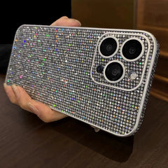 Sparkling all-diamond multi-color iPhone case