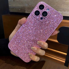 Sparkling all-diamond multi-color iPhone case