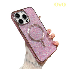 Flash Diamond Plating Magnetic iPhone Case