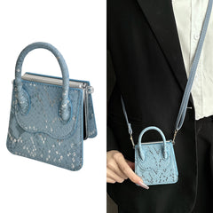 Snake Pattern Handbag Samsung Galaxy Z Flip Case
