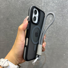 Two-Tone Matte iPhone Case Strap