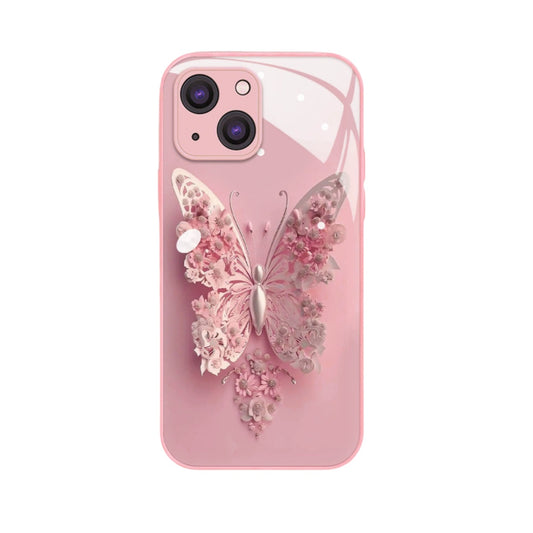Mirror Flying Butterfly iPhone Case