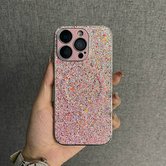 Luxury Glitter Electroplated Magnetic iPhone Case