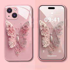 Mirror Flying Butterfly iPhone Case