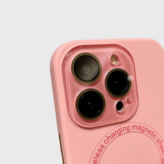 MagSafe Liquid Silicone Lens Guard iPhone Case