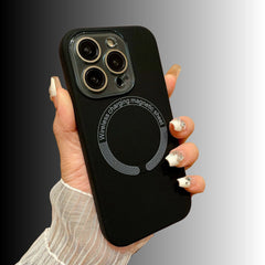 MagSafe Liquid Silicone Lens Guard iPhone Case