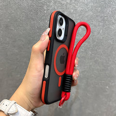 Two-Tone Matte iPhone Case Strap
