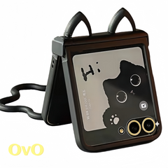 Cute Cat Ears Foldable Samsung Case