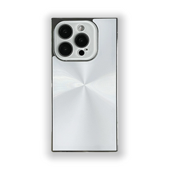 Square Aurora Shine Electroplated iPhone Case