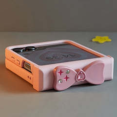 Heart-Shaped Bow Case for Samsung Galaxy Z Flip Series
