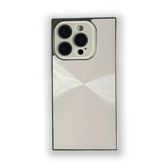 Square Aurora Shine Electroplated iPhone Case